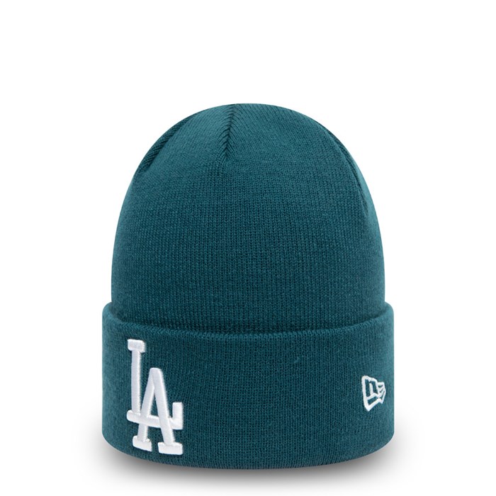 LA Dodgers League Essential Cuff Pipohattu Sininen - New Era Lippikset Halpa hinta FI-605971